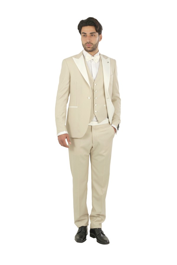 Abito Tagliatore Smoking Avorio
