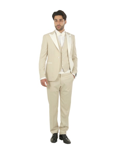 Abito Tagliatore Smoking Avorio