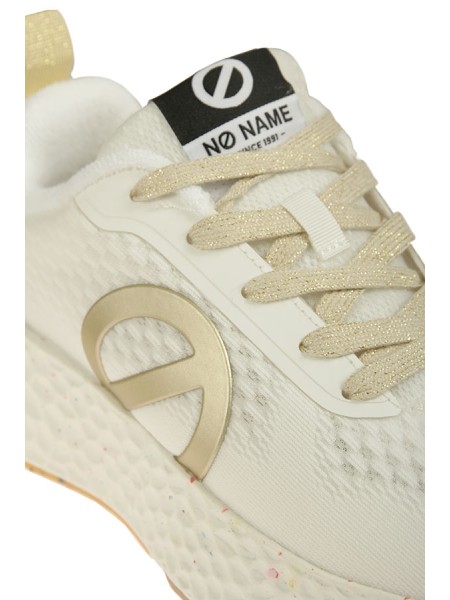 Sneakers No Name Bianco/Oro