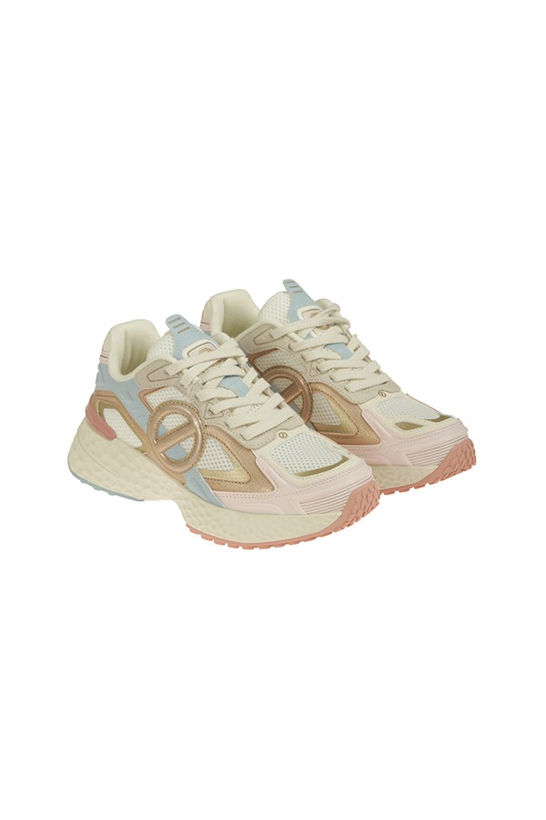 Sneakers No Name Carter 2.0 Bianco/Rosa/Cielo