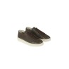 Sneakers Santoni in Pelle Bottalata Marrone