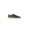 Sneakers Santoni in Pelle Bottalata Marrone