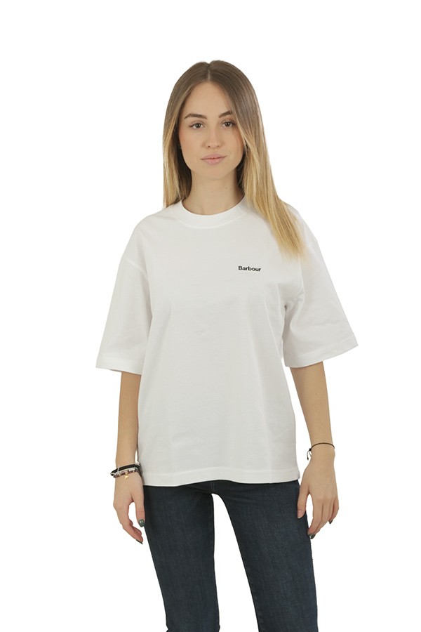T-Shirt Barbour Marjorie White