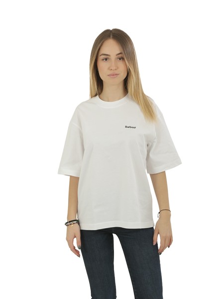 T-Shirt Barbour Marjorie White