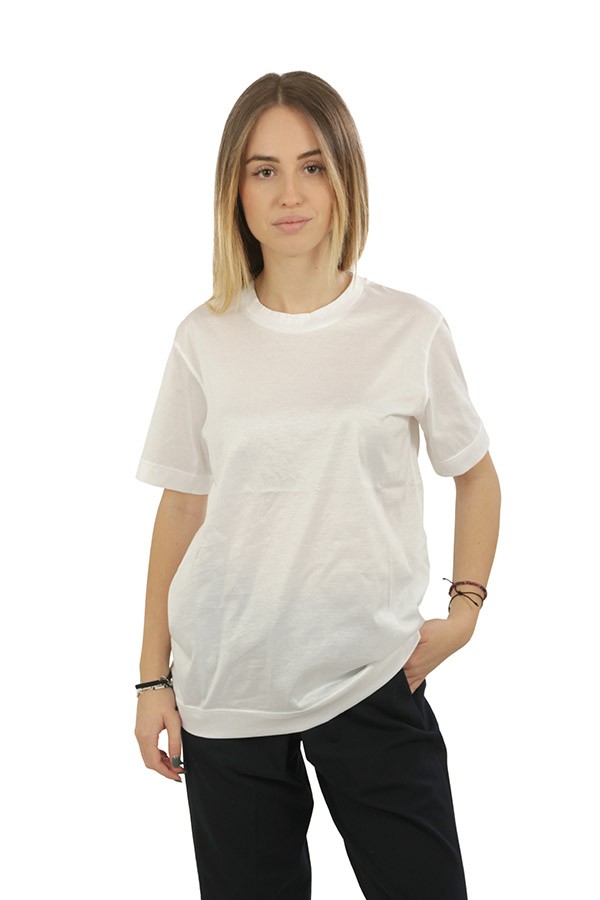 T-Shirt Circolo Bianco Ottico