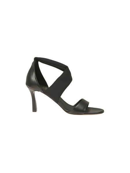 Scarpe Isabelle Paris sandalo in nappa tacco 70 suola in cuoio