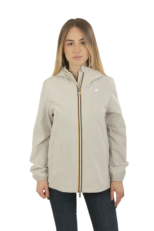 Giubbino K-Way Marguerite Beige Lt
