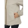 Giubbino K-Way Marguerite Beige Lt