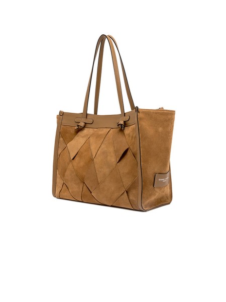 Borsa Gianni Chiarini Shopping Marcella Caramel