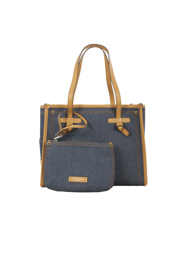 Borsa Gianni Chiarini Blu/Mou