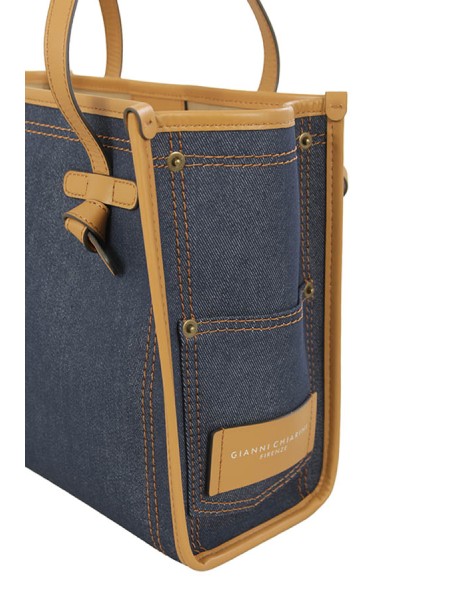 Borsa Gianni Chiarini Blu/Mou