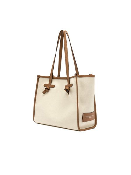 Borsa Gianni Chiarini Marcella Panna/Corda/Caramello