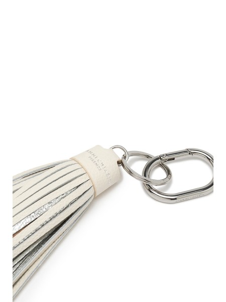 Portachiavi di Gianni Chiarini Charm Pc Nappa Marble/Silver/Clay