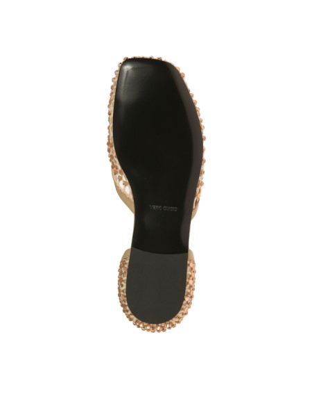 Scarpe Strategia Ballerina Gems Strass Bronzo