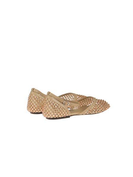 Scarpe Strategia Ballerina Gems Strass Bronzo