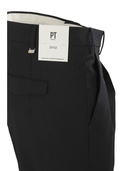 Pantalone PT Master in Lana Four Season Blu