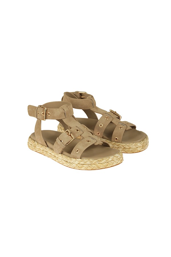 Scarpe Emanuelle Vee Sandalo Taupe