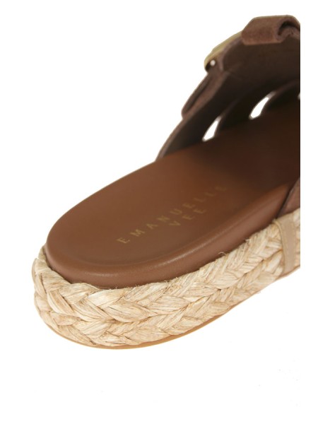 Scarpe Emanuelle Vee Sabot Brown