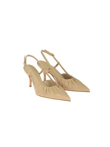 Scarpe Guglielmo Rotta Slingback Aven Beige