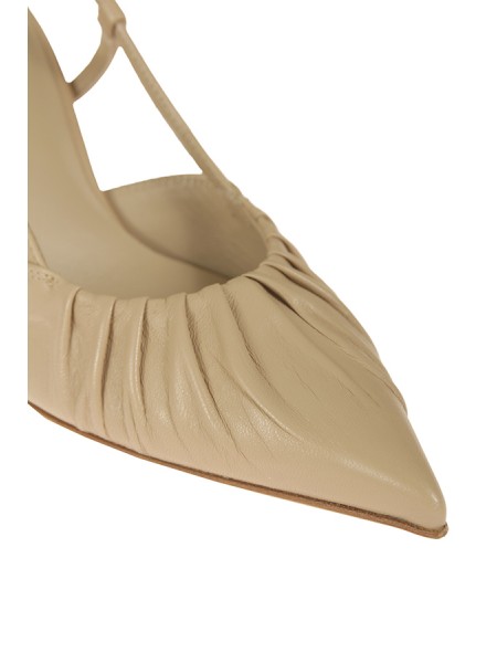 Scarpe Guglielmo Rotta Slingback Aven Beige