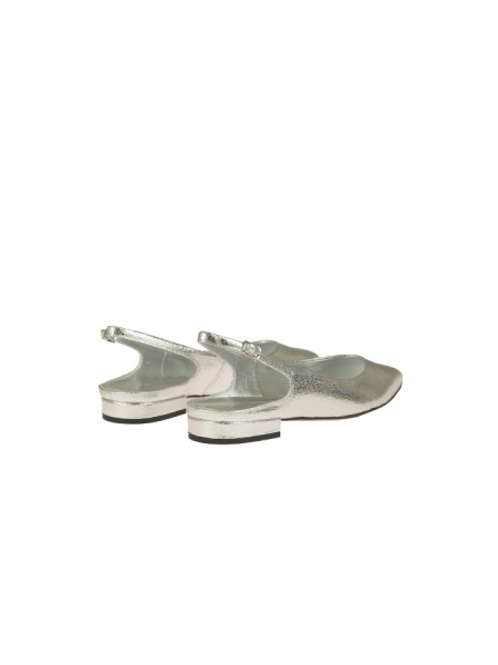 Scarpe Guglielmo Rotta Tom Slingback Argento