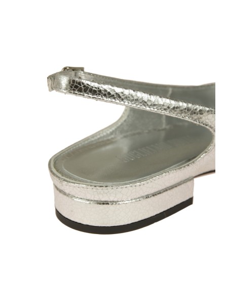 Scarpe Guglielmo Rotta Tom chanel fondo cuoio con antiscivolo tacco 10cm