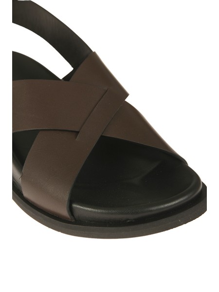 Scarpe Guglielmo Rotta Twill sandalo fondo gonna tacco 2cm