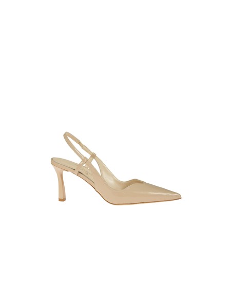 Scarpe Isabelle Paris Slingback Vernice Nude