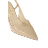 Scarpe Isabelle Paris Slingback Vernice Nude