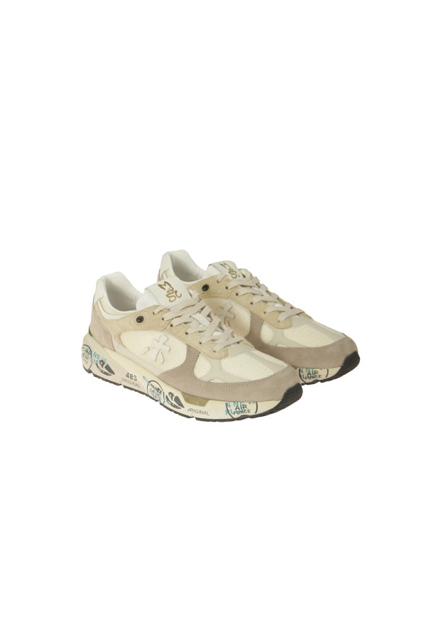 Sneaker Premiata Mase Bianco/Beige