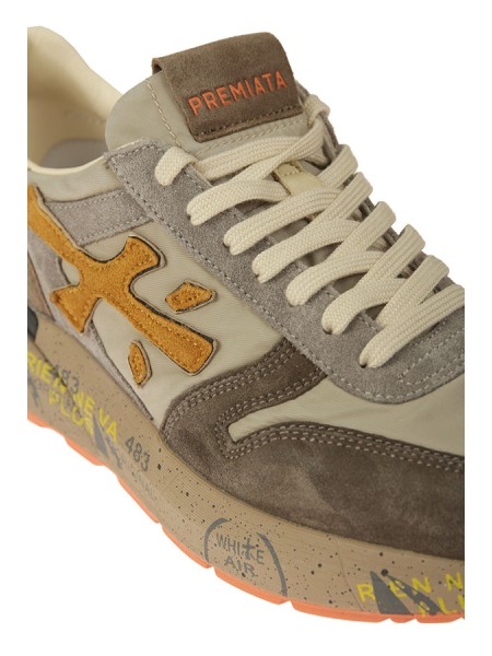 Sneaker Premiata Mick Marrone/Grigio
