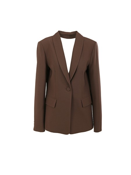 Giacca Semicouture Cipriana Dark Cacao