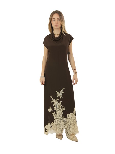 Vestito Semicouture Arcelia Dark Cacao