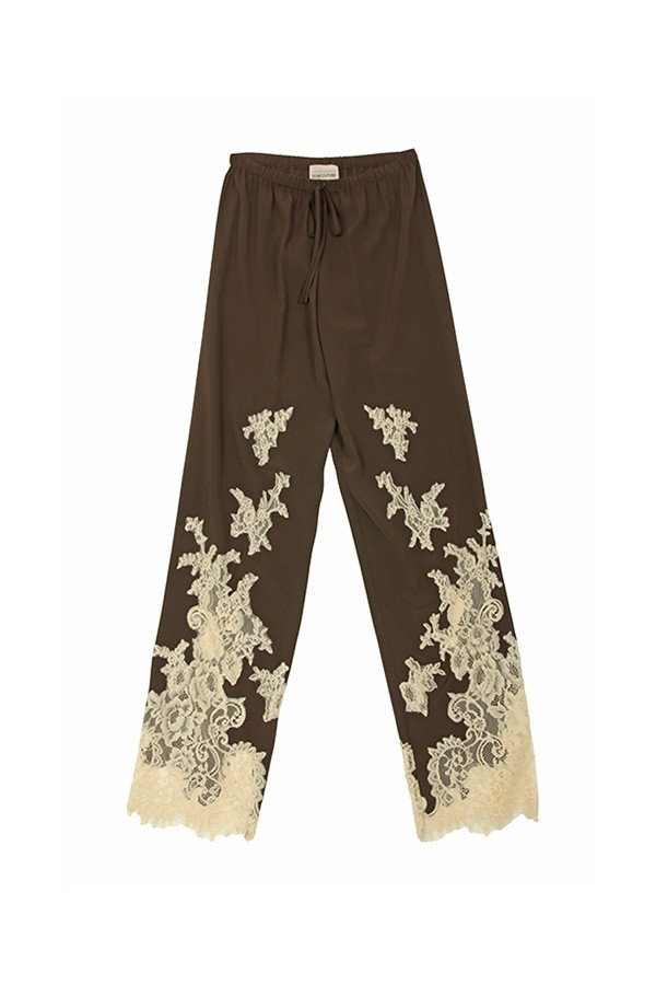 Pantalone Semicouture Natalia Dark Cacao