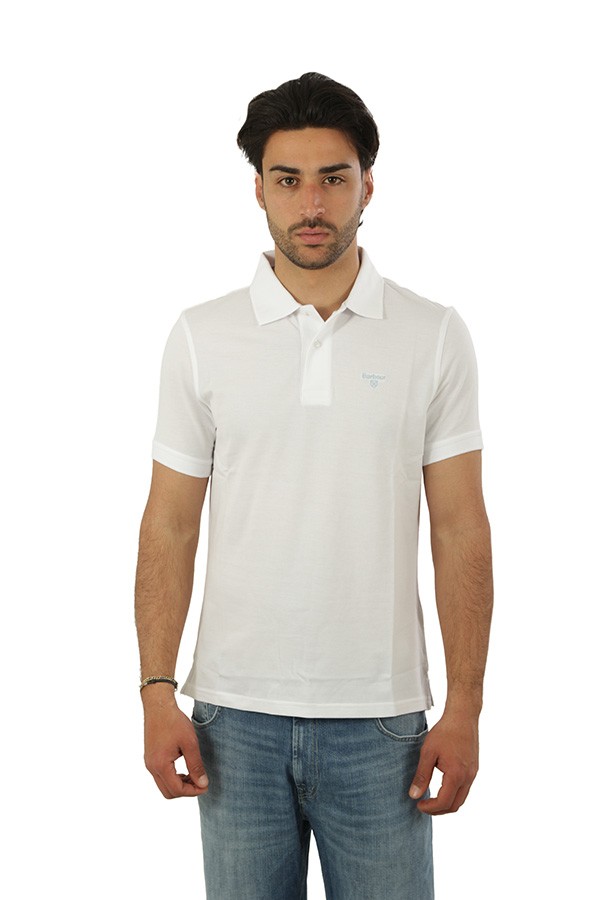 Polo Barbour Bianco