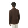 Giacca Canali in Suede Testa di Moro