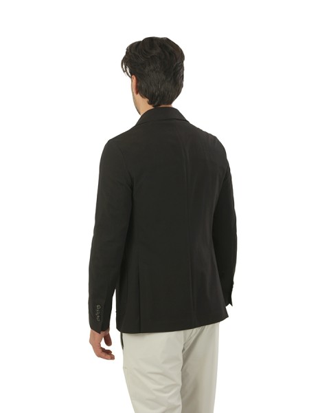 Circolo Nero blazer monopetto light jersey 79%co 21%ea