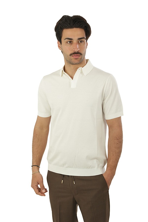 Polo Hindustrie Meta Bianco