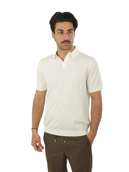 Polo Hindustrie Meta Bianco