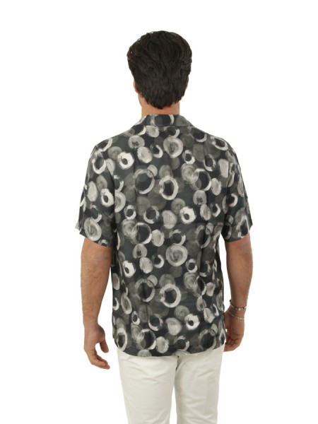 Camicia Nero Fantasia