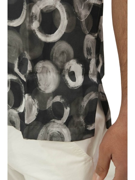 Camicia Nero Fantasia