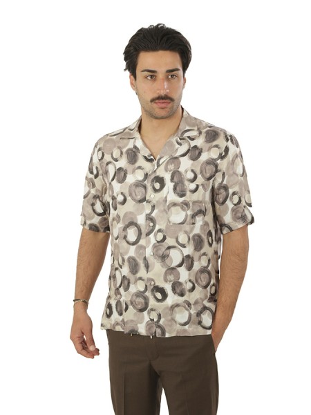 Camicia Marro Fantasia