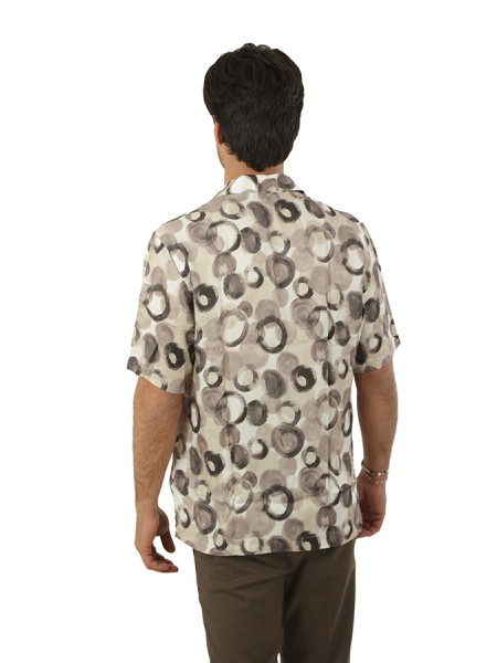 Camicia Marro Fantasia