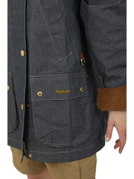 Giubbotto Barbour Asker in Denim