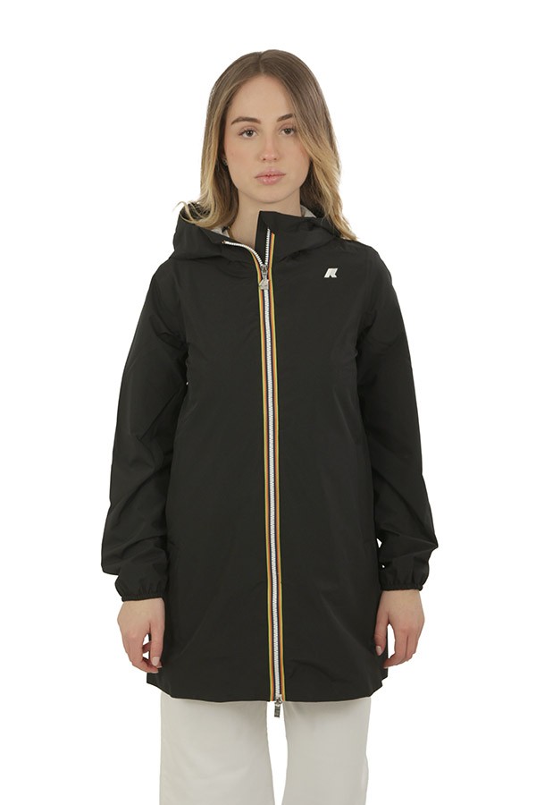 Giubbino K-Way Sophie Poly Jersey Black Pure