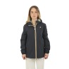 Giubbino K-Way Marguerite Poly Jersey Blue Depth
