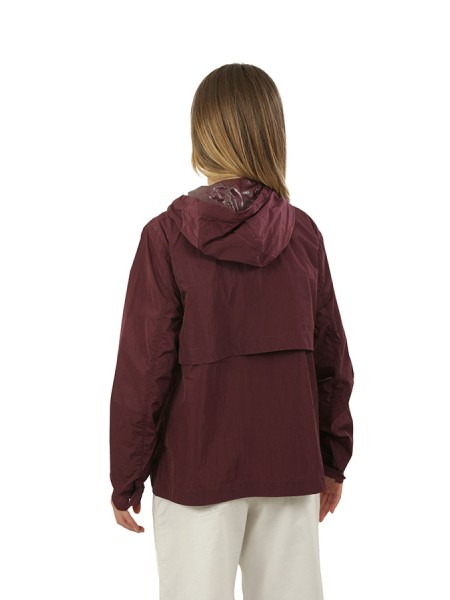 Giubbino K-Way Sophile Satin Glass Violet