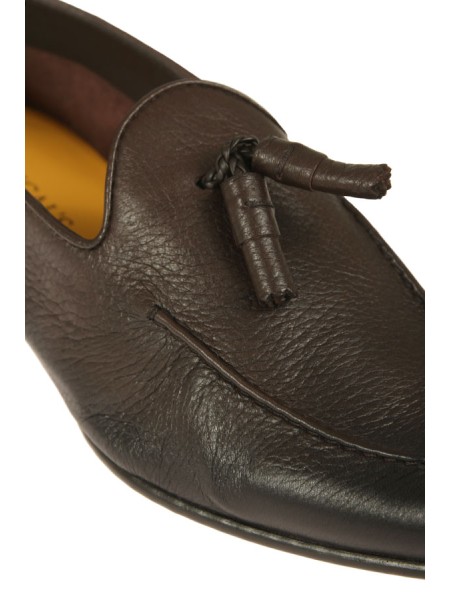 Scarpe Doucal's Mocassino con Nappine Testa di Moro