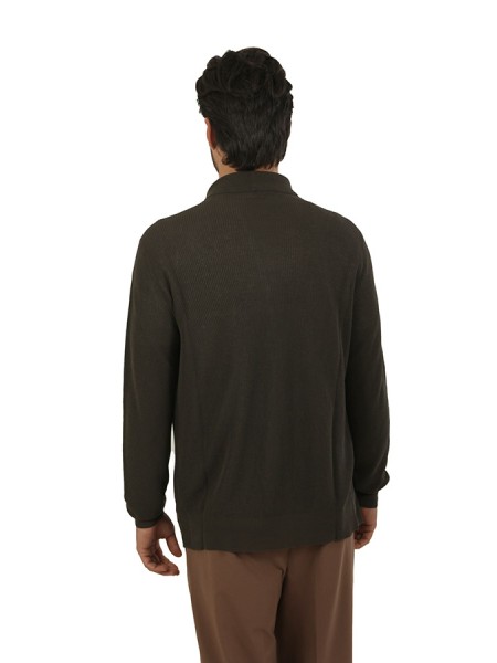 Maglia Roberto Collina Cardigan Testa di Moro