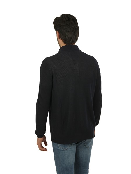 Maglia Roberto Collina Cardigan Blu Navy